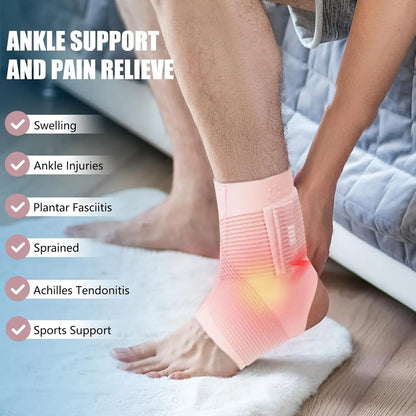 Ankle Brace to Prevent Sprains, Support for Twists, Joint Protector, Thin Design, Ultra-Thin Ankle Strap