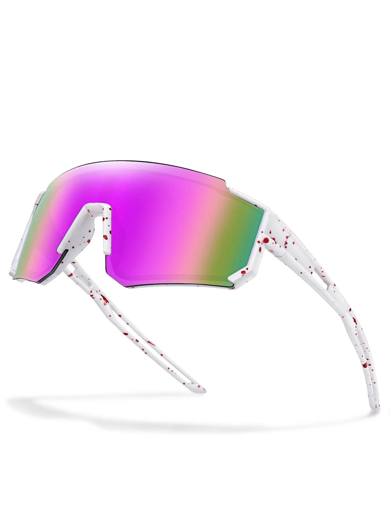 Youth Baseball Sunglasses Kids Outdoor Sports Glasses, Unisex Design, Mirrored Lens, Windproof, for Softball Cycling Hiking Fishing Travel Vacation Beach, Sports Eyewear